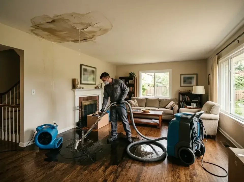 attic-pipe-burst-ceiling-drip-008 — frequently asked questions, Water Damage Restoration & Carpet Care in Thompsonville, CT
